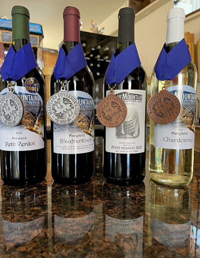 Blue Mountain Wine Crafters award-winning wine