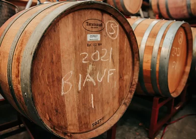 Barrels for wine