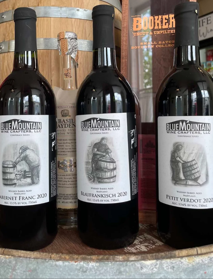 Cooperage 3 bottles of Cooperage Wine Series