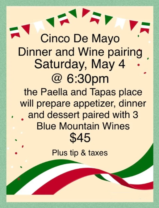 Cinco-De-Mayo-Dinner-Wine-Event-May-4th cinco de mayo dinner and wine pairing event information