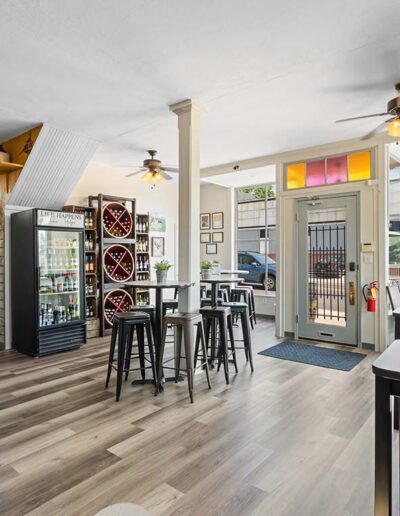 Interior of Blue Mountain Wine Crafters boutique