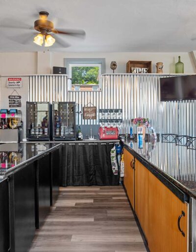 Interior of Blue Mountain Wine Crafters boutique