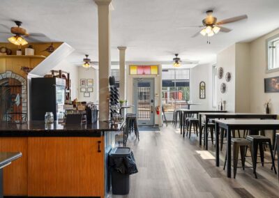Interior of Blue Mountain Wine Crafters boutique