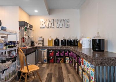 Interior of Blue Mountain Wine Crafters boutique