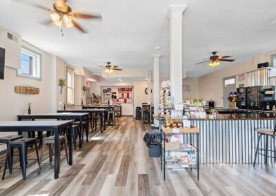 Interior of Blue Mountain Wine Crafters boutique