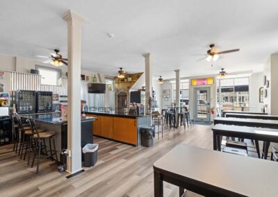 Interior of Blue Mountain Wine Crafters boutique